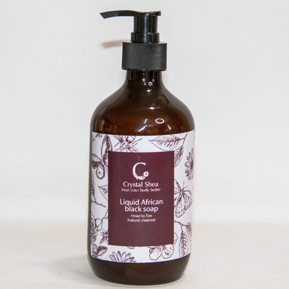 Liquid African Black Soap
